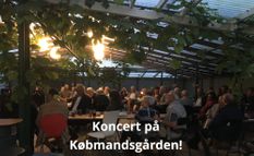 koncerter på Købmandsgården